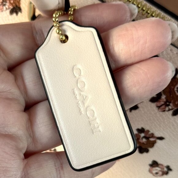 Coach Georgia Satchel Bag – Limited Edition Rose Floral Print Gold/Blush – NWT - Picture 12 of 16